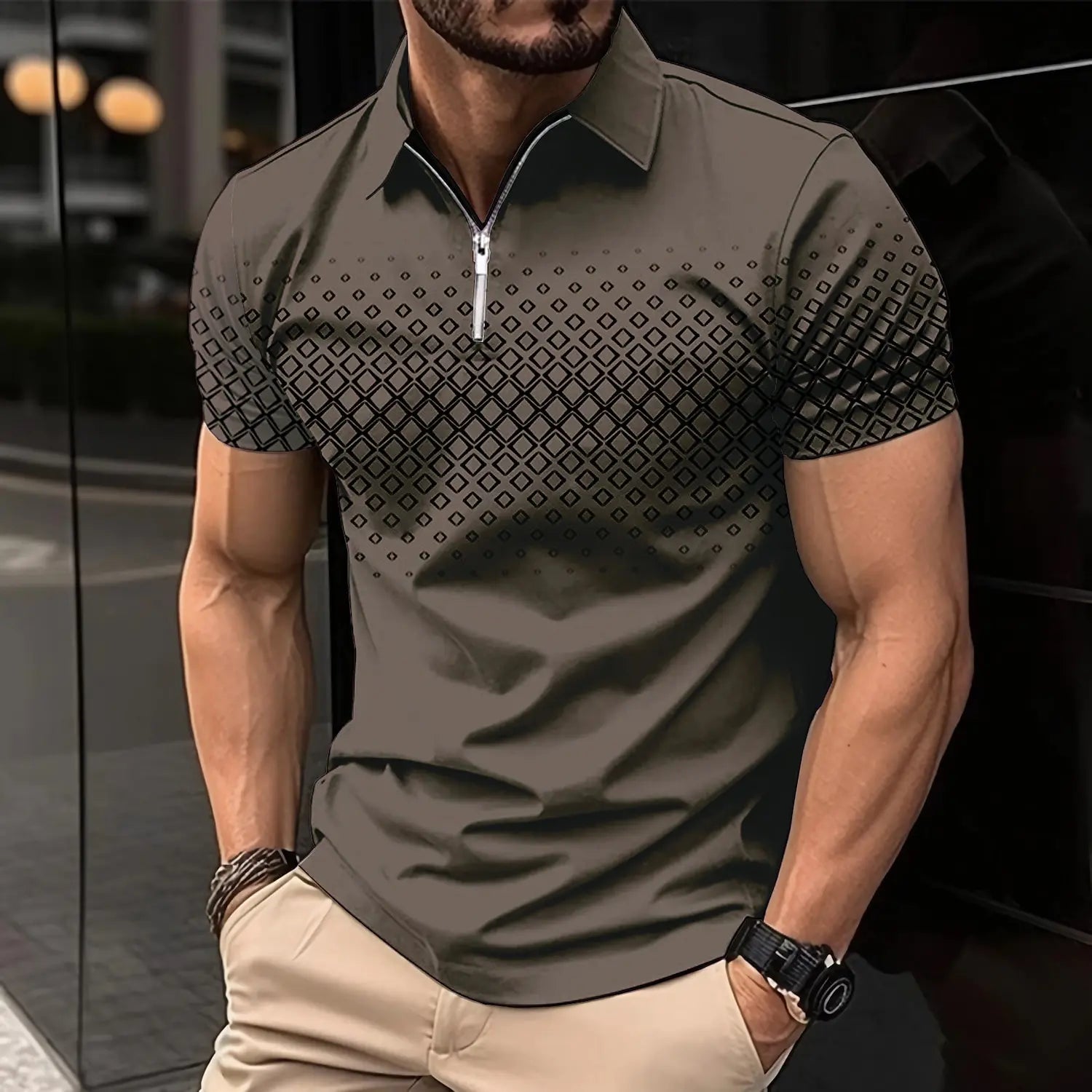 Men’s Polo Shirt Short Sleeve Summer Fashion