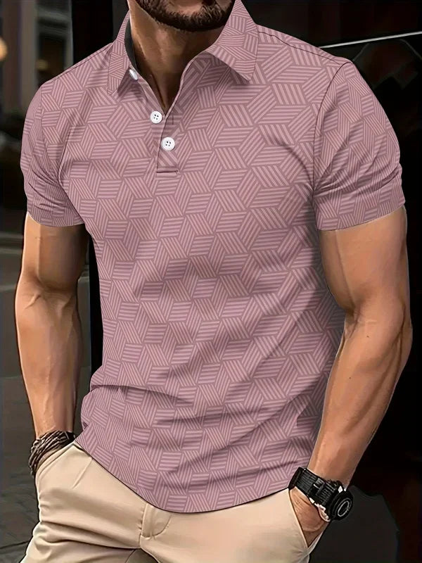Men’s Polo Shirt Short Sleeve Casual Summer