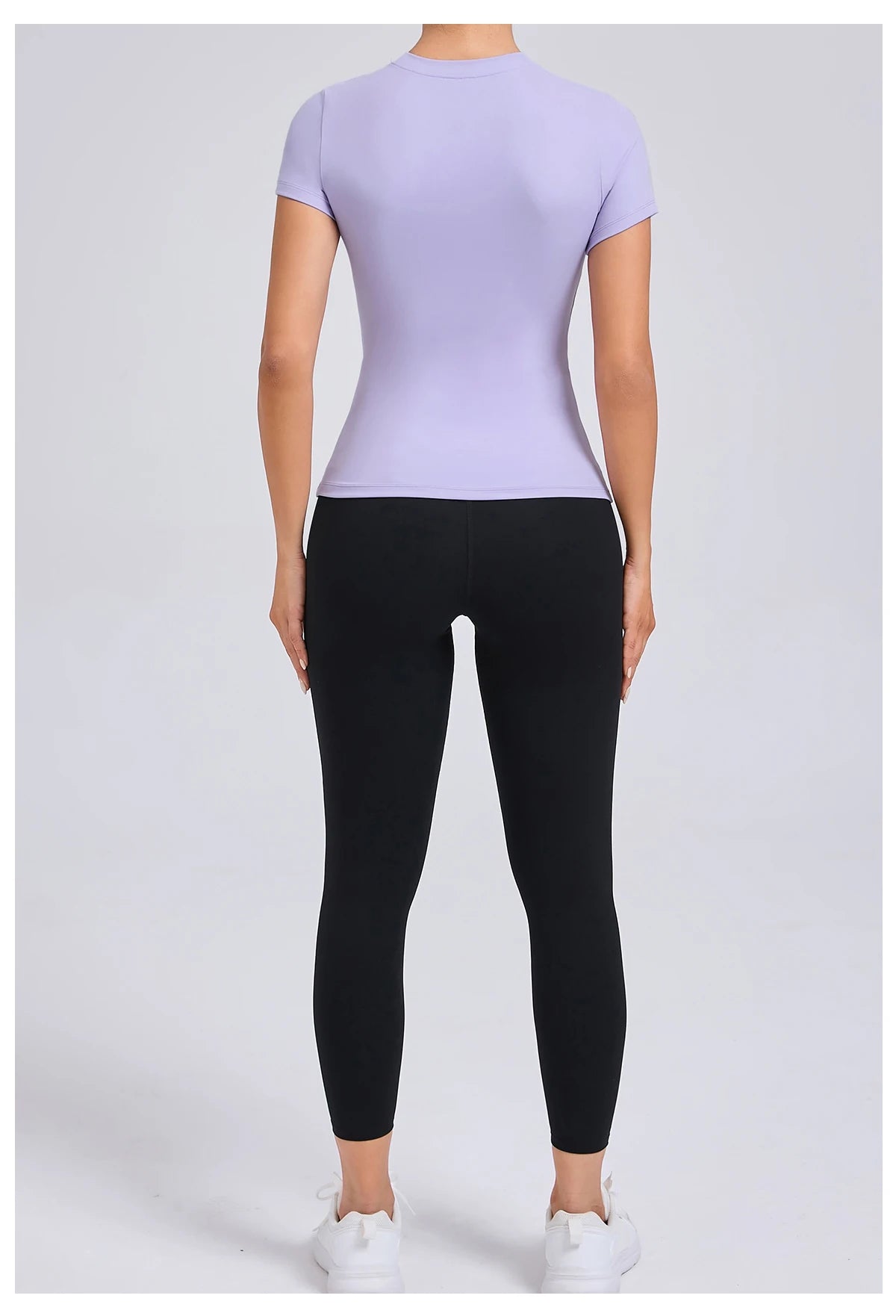 Women’s Gym Top Short Sleeve Moisture Wicking Athletic