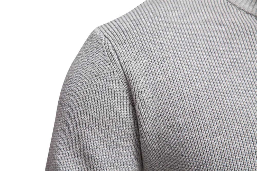 Men’s Sweatshirt Zip-Up Casual Long Sleeve Autumn Winter
