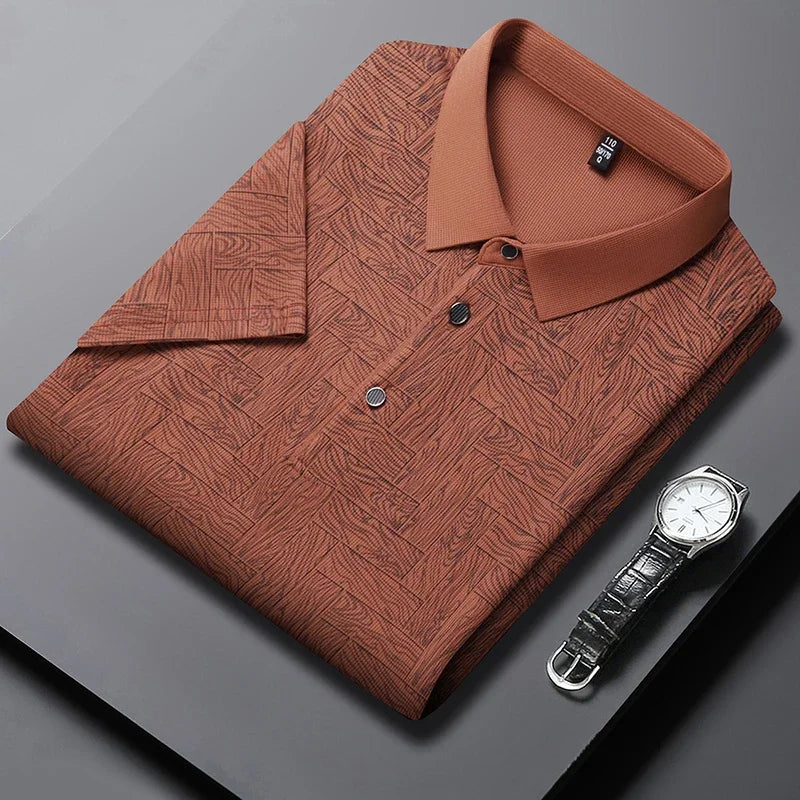 Men’s Polo Shirt Short Sleeve Business Casual Casual Summer Fashion