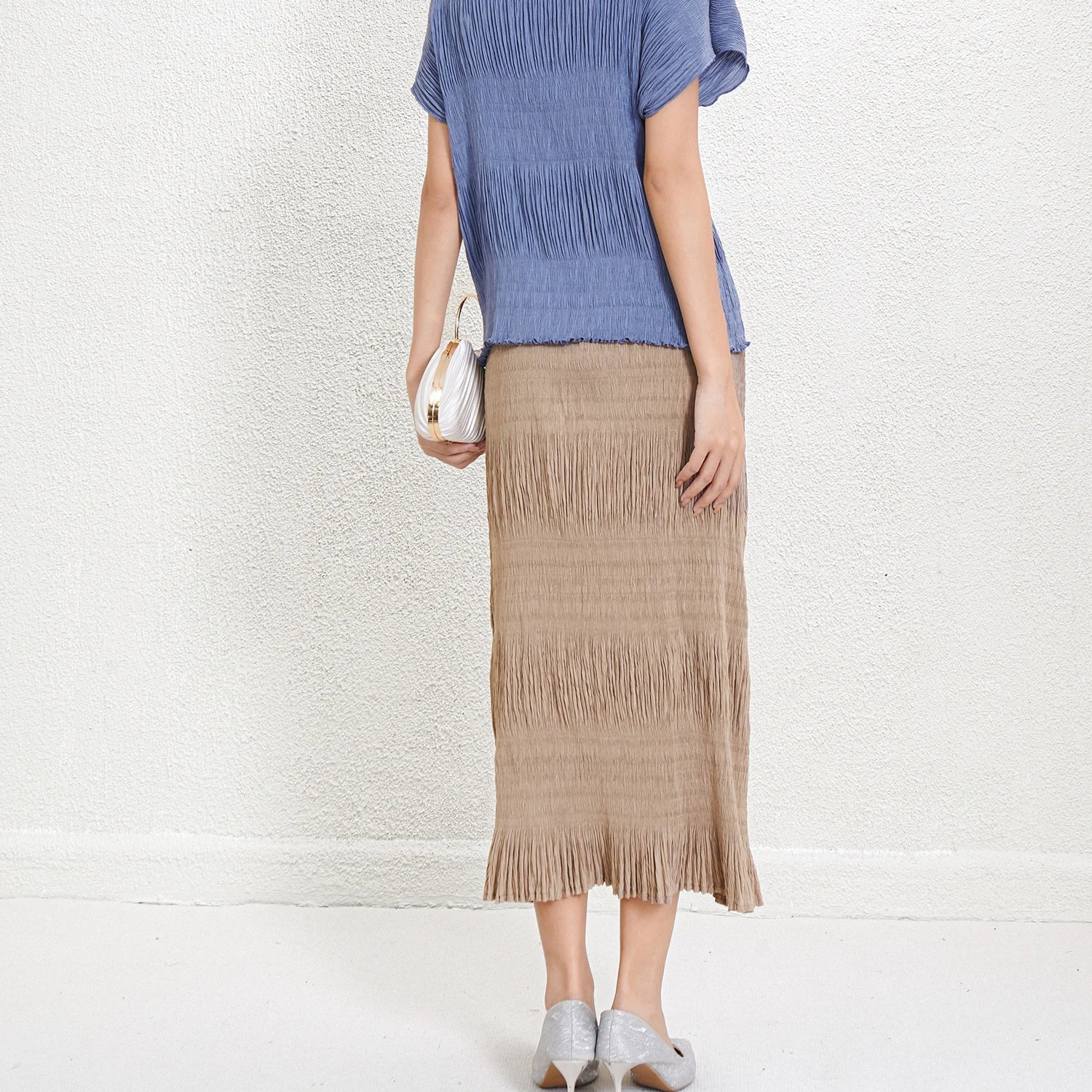 Women’s Skirt Pleated Casual Lightweight Summer