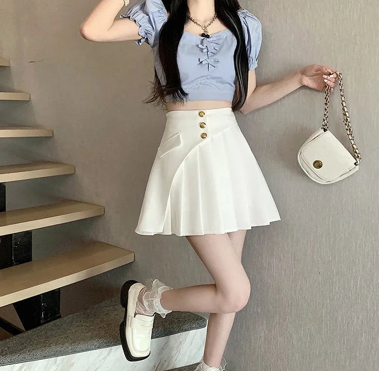 Women’s Skirt High Waist Casual Lightweight Summer