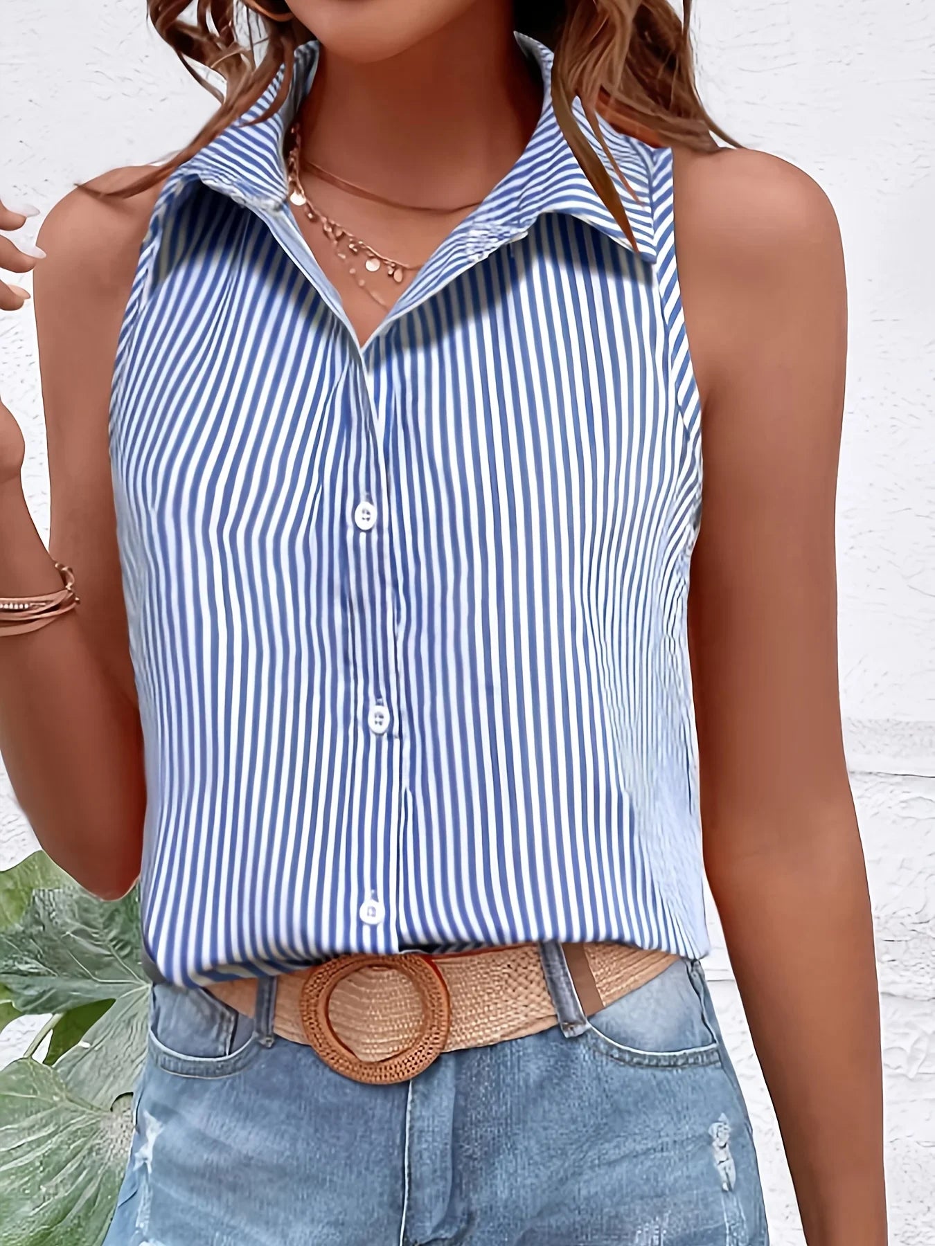 Women’s Top Sleeveless Breathable Casual Formal