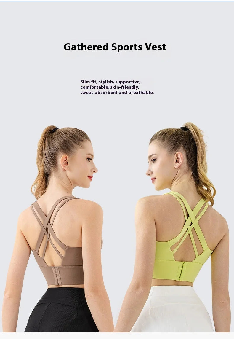 Women’s Sports Bra Gym Comfort Supportive Breathable