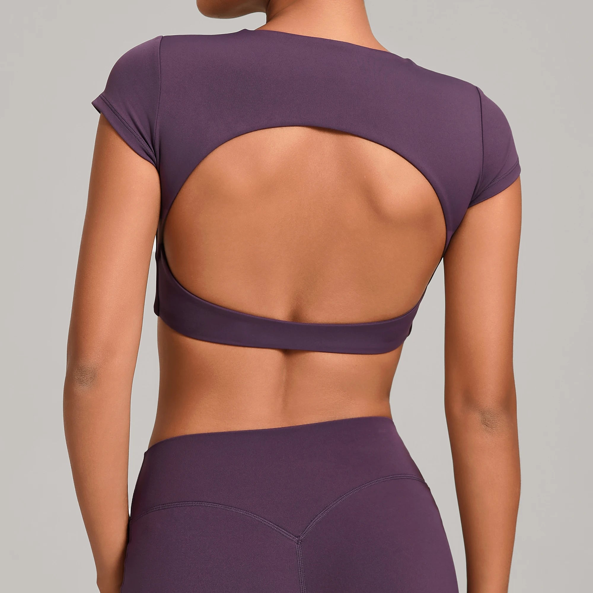 Women’s Gym Top Short Sleeve Breathable Lightweight Athletic