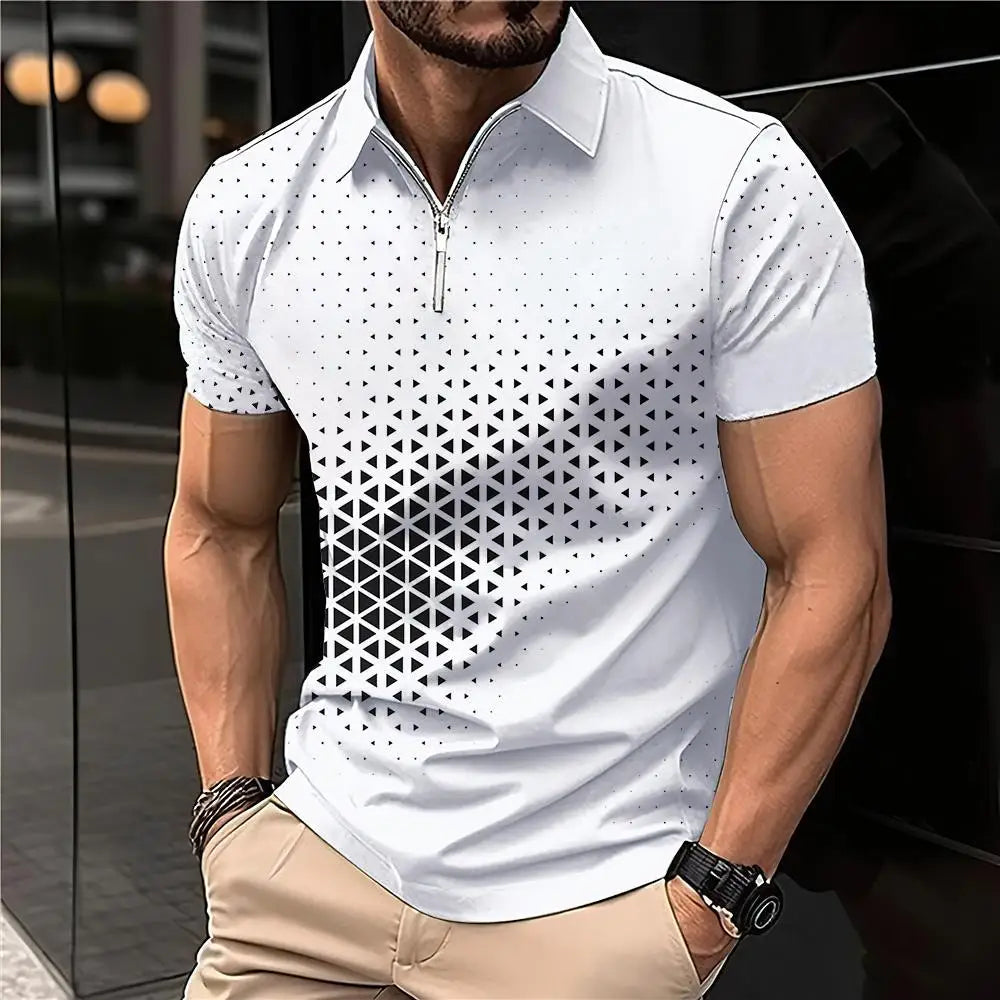 Men’s Polo Shirt Short Sleeve Summer Fashion