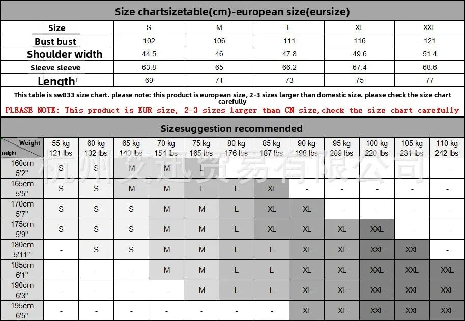 Men’s Sweatshirt Zip-Up Casual Long Sleeve Autumn Winter