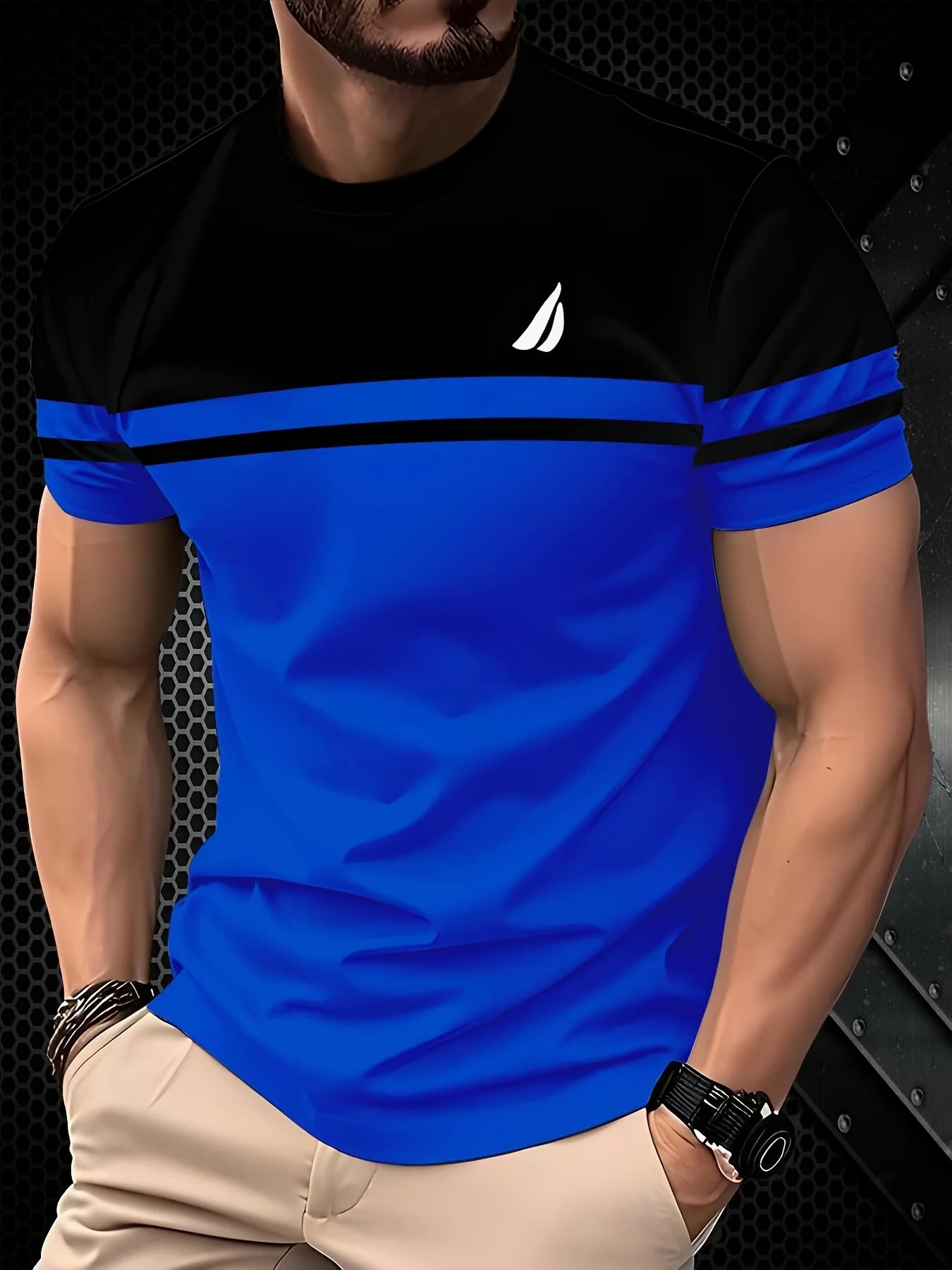 Men’s Polo Shirt Short Sleeve Casual Summer Fashion