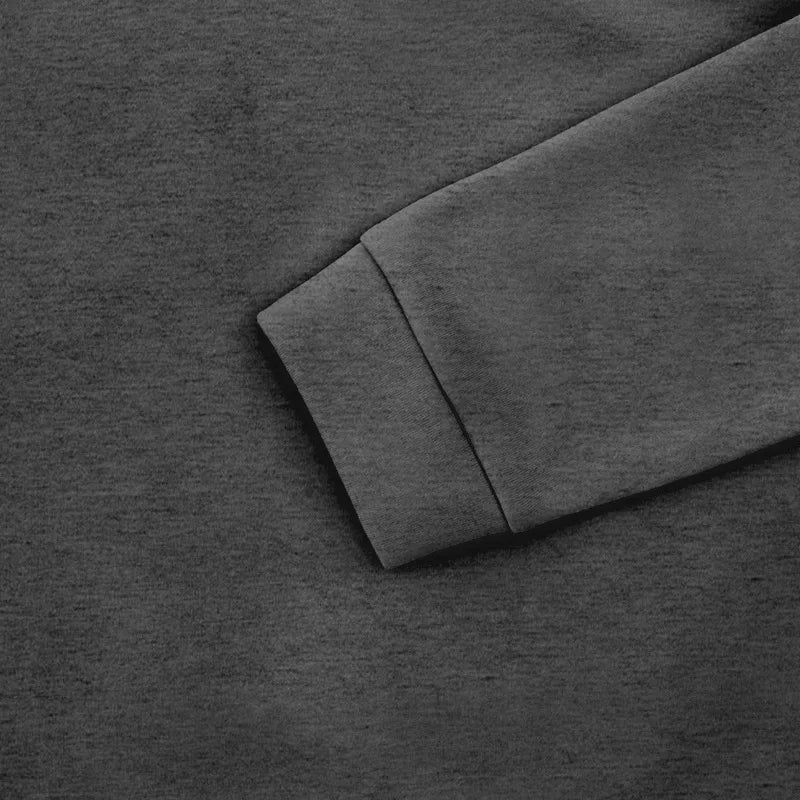 Men’s Sweatshirt Pullover Zip-Up Fleece Long Sleeve Autumn Winter