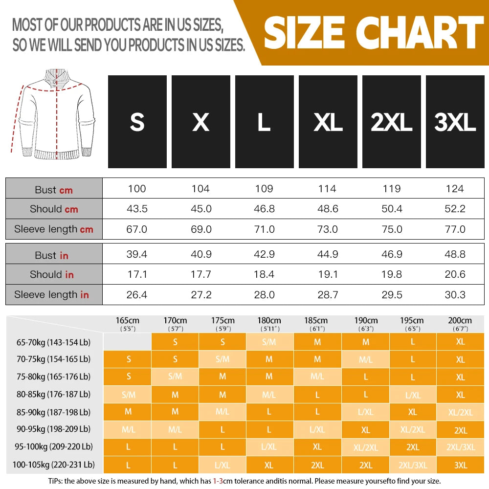 Men’s Sweatshirt Crewneck Pullover Warm Casual Ribbed Long Sleeve