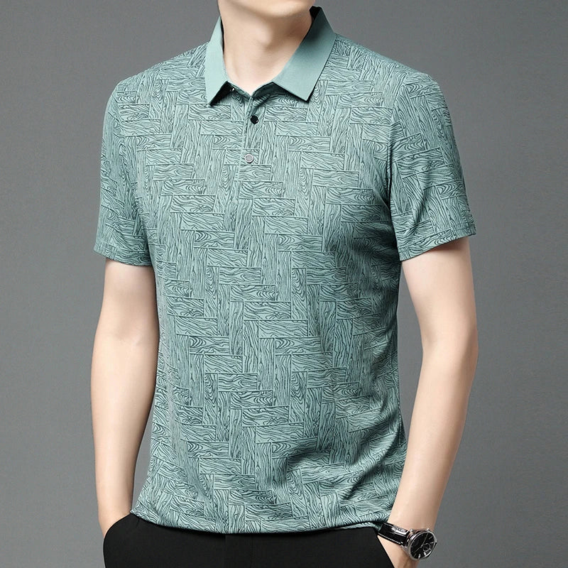 Men’s Polo Shirt Short Sleeve Business Casual Casual Summer Fashion