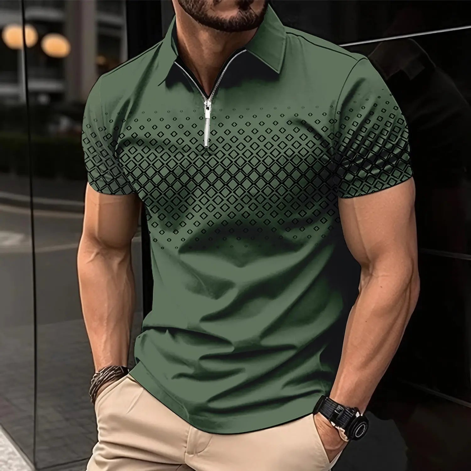 Men’s Polo Shirt Short Sleeve Summer Fashion