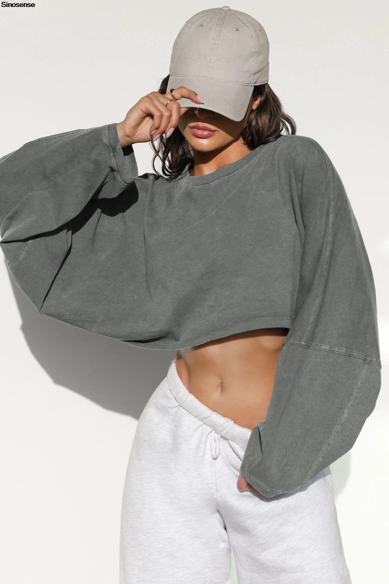 Women’s Sweatshirt Crewneck Casual Long Sleeve