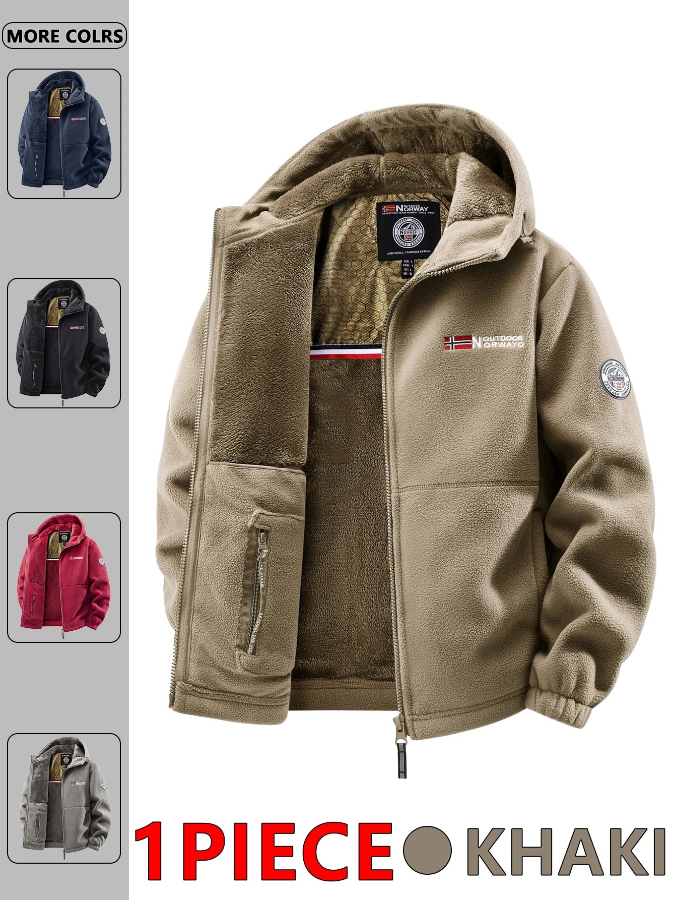 Men’s Jacket Warm Casual Cotton