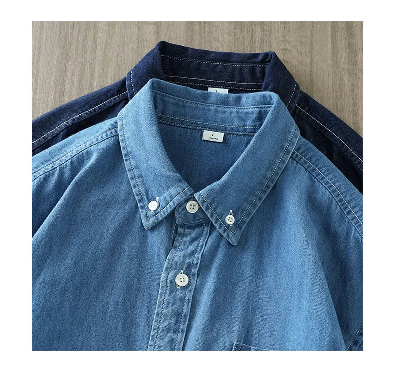 Men’s Shirt Long Sleeve Cotton Casual