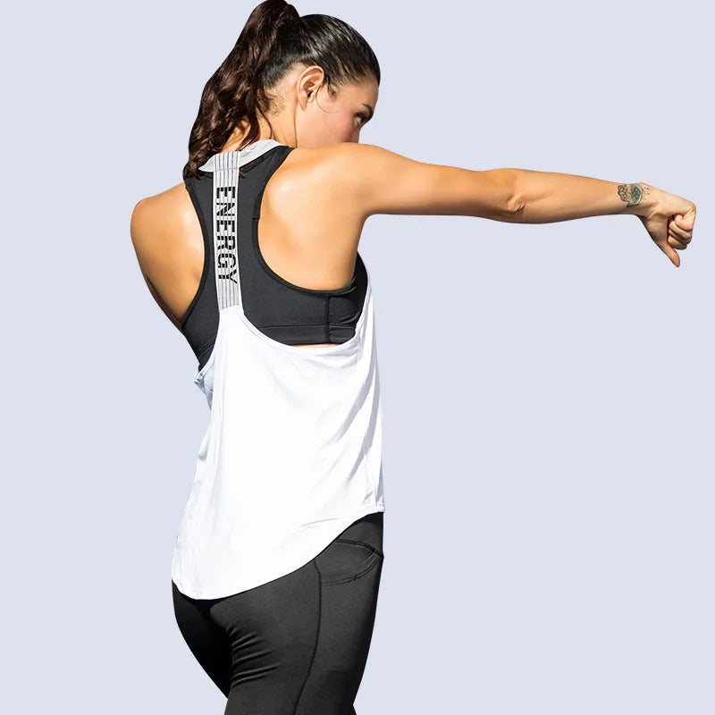 Women’s Gym Top Sleeveless Athletic Breathable Lightweight