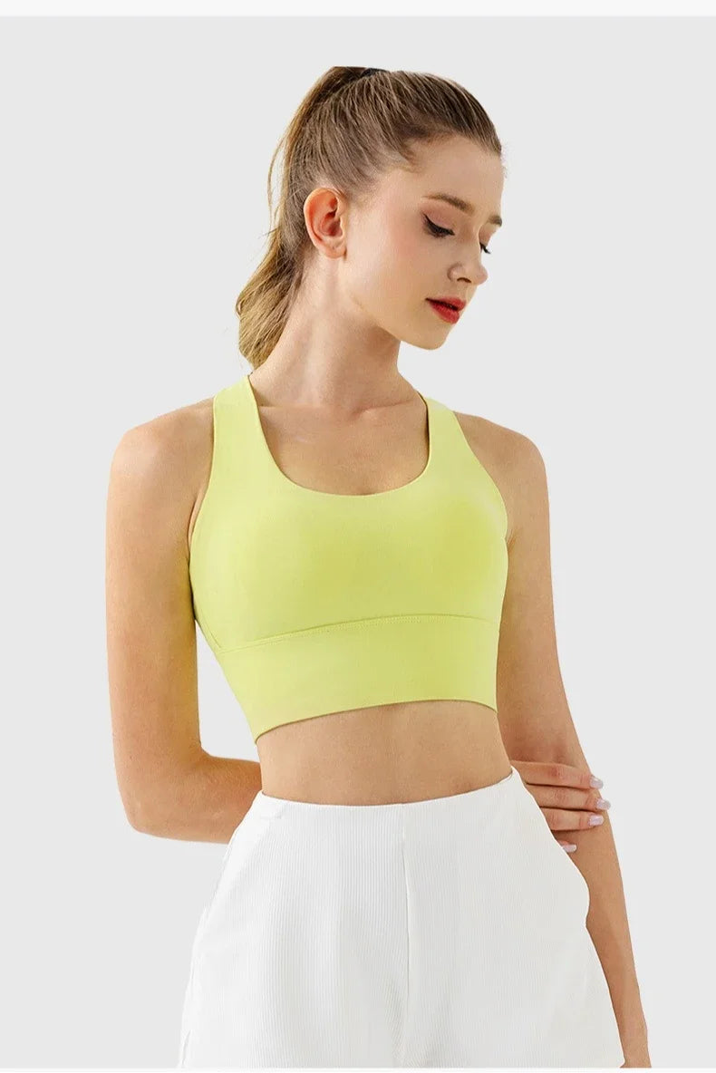 Women’s Sports Bra Gym Comfort Supportive Breathable