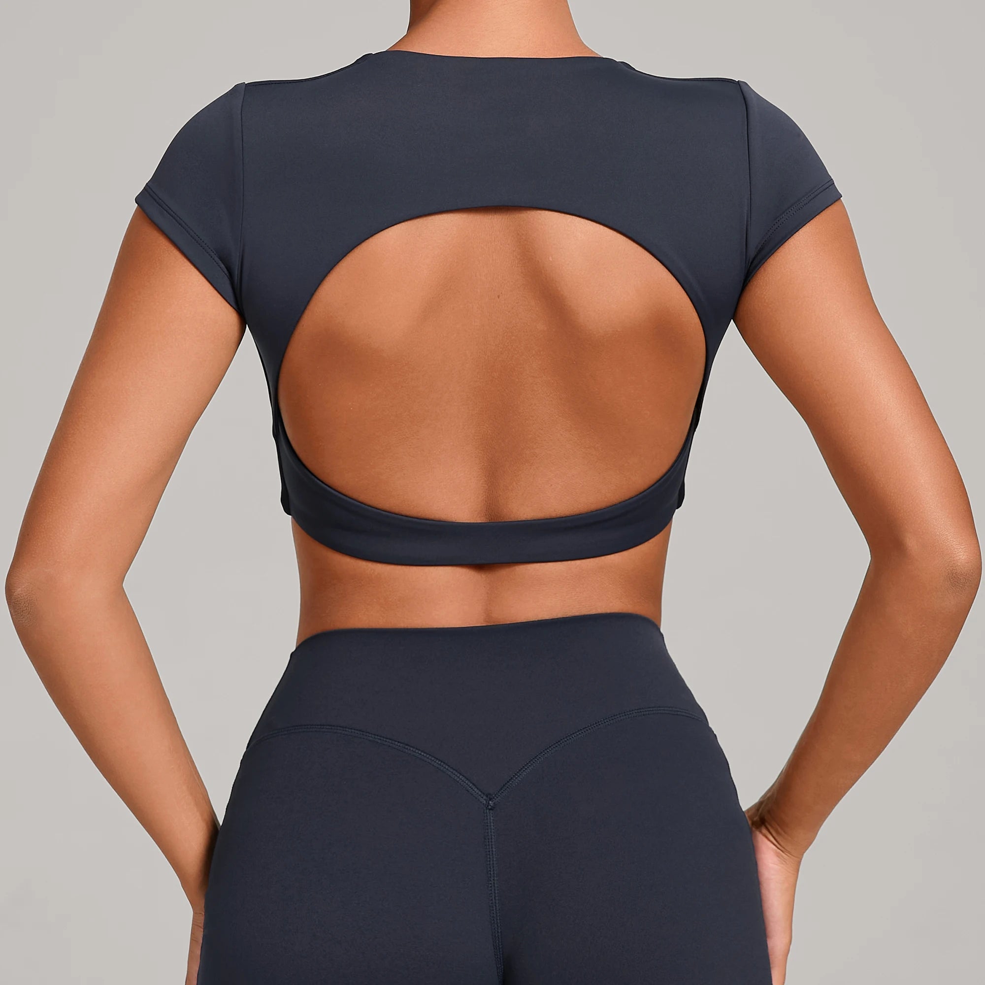 Women’s Gym Top Short Sleeve Breathable Lightweight Athletic