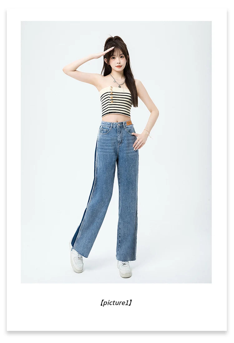 Women’s Jeans Straight Leg Slim Fit Casual Comfort Fit
