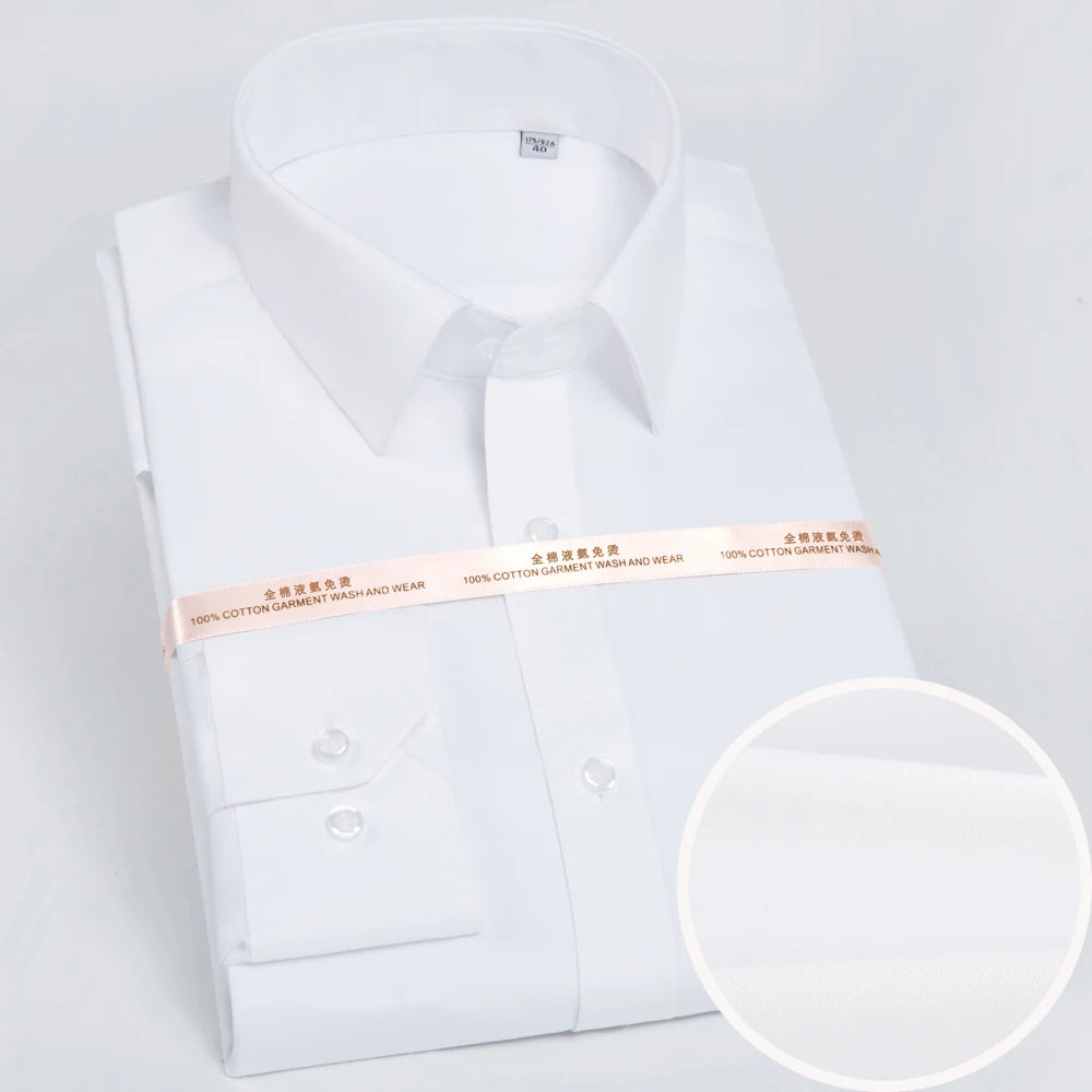 Men’s Shirt Long Sleeve Cotton Casual