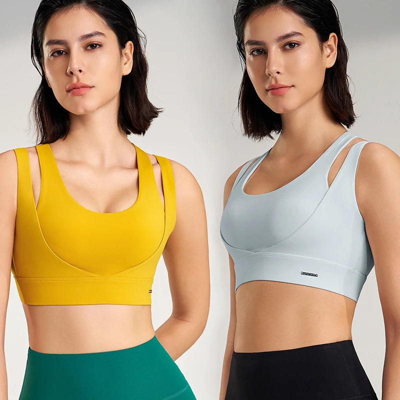 Women’s Sports Bra Stretchy Gym Comfort Supportive