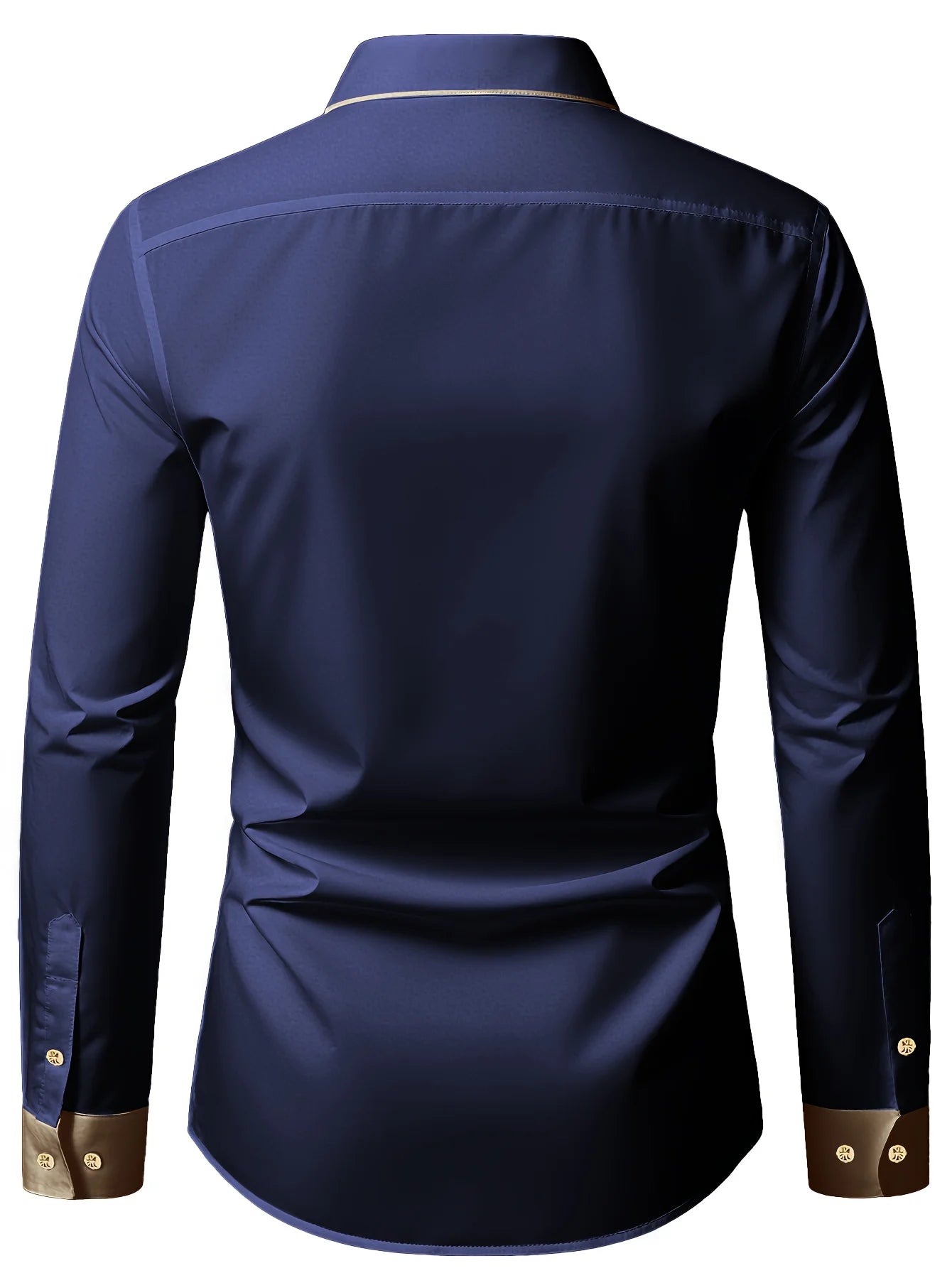Men’s Shirt Long Sleeve Casual Cotton Comfort Fit