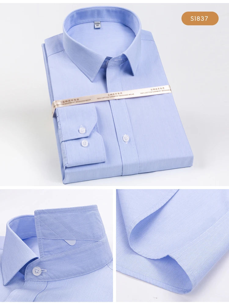 Men’s Shirt Long Sleeve Cotton Formal