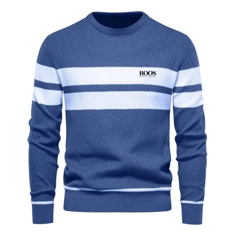Men’s Sweatshirt Pullover Warm Casual Long Sleeve Autumn