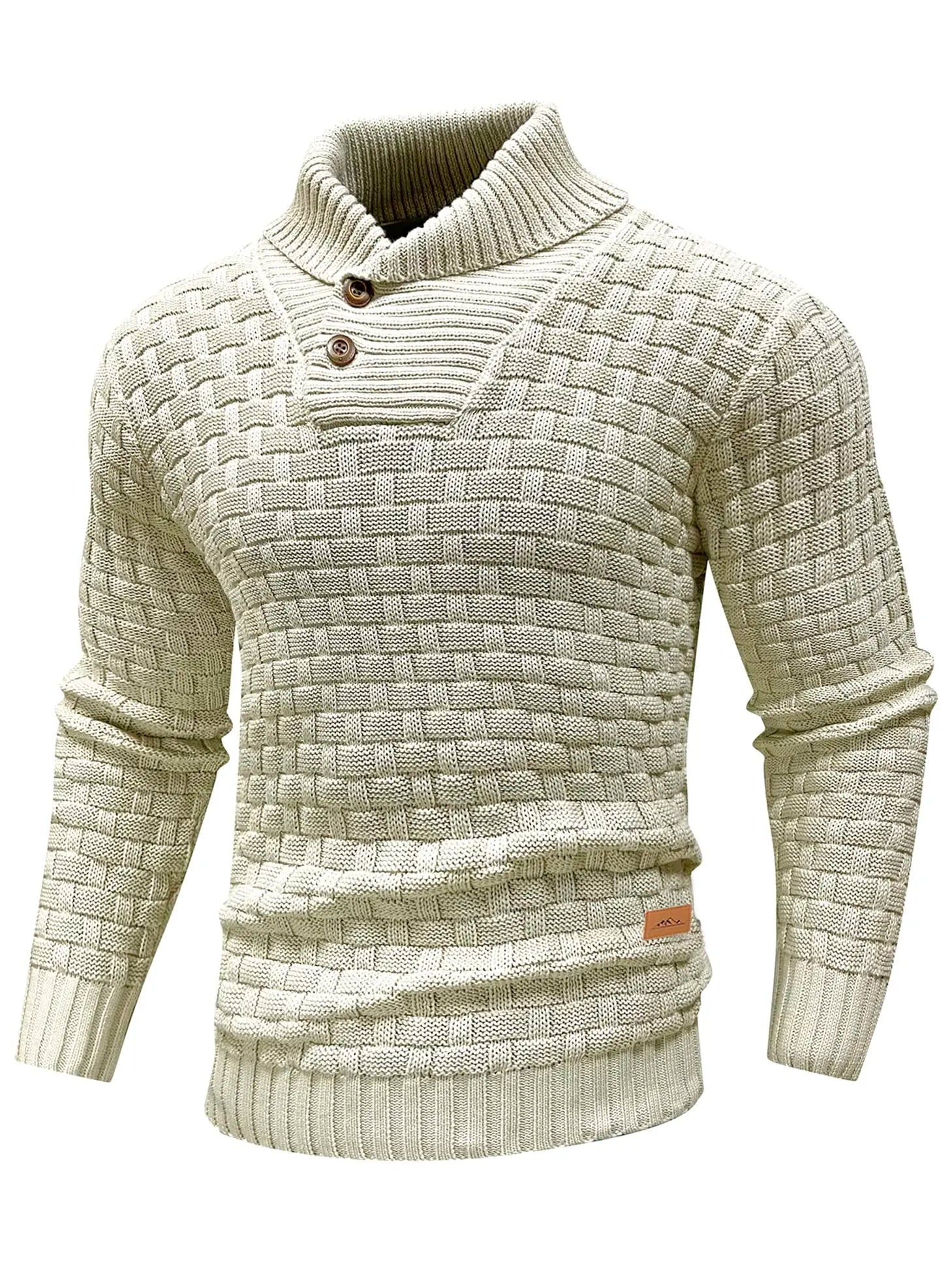 Men’s Sweatshirt Crewneck Pullover Warm Casual Ribbed Long Sleeve