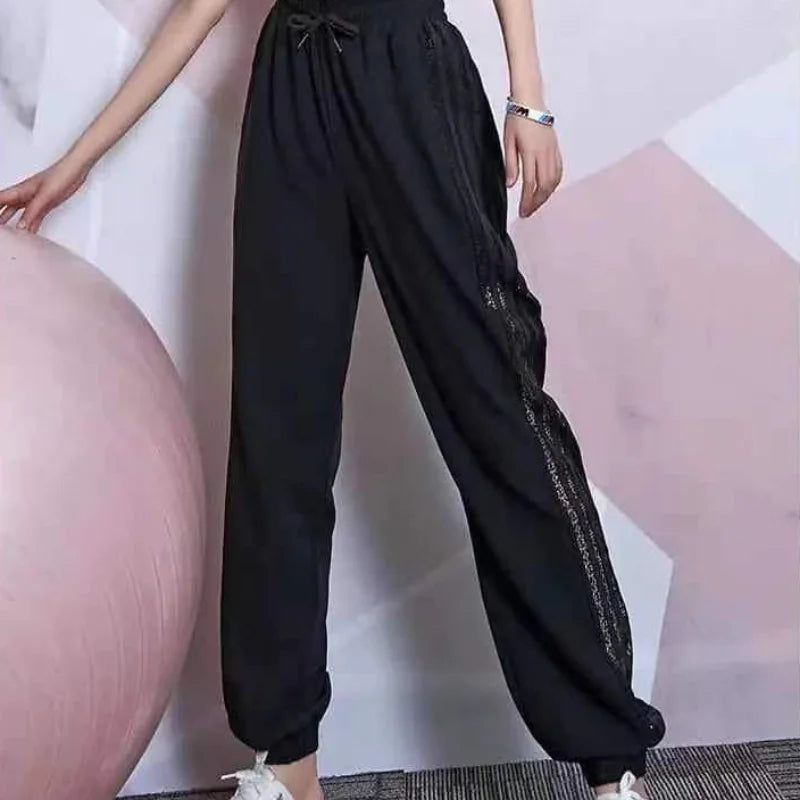 Women’s Joggers Elastic Waist Gym Stretchy Cotton