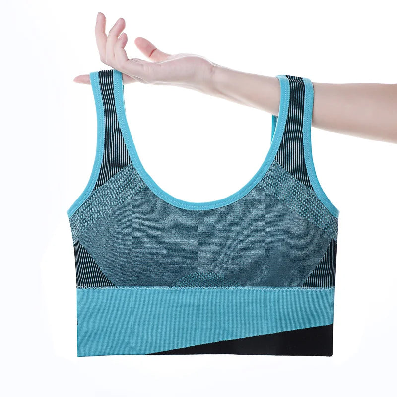 Women’s Sports Bra Push Up Breathable Gym
