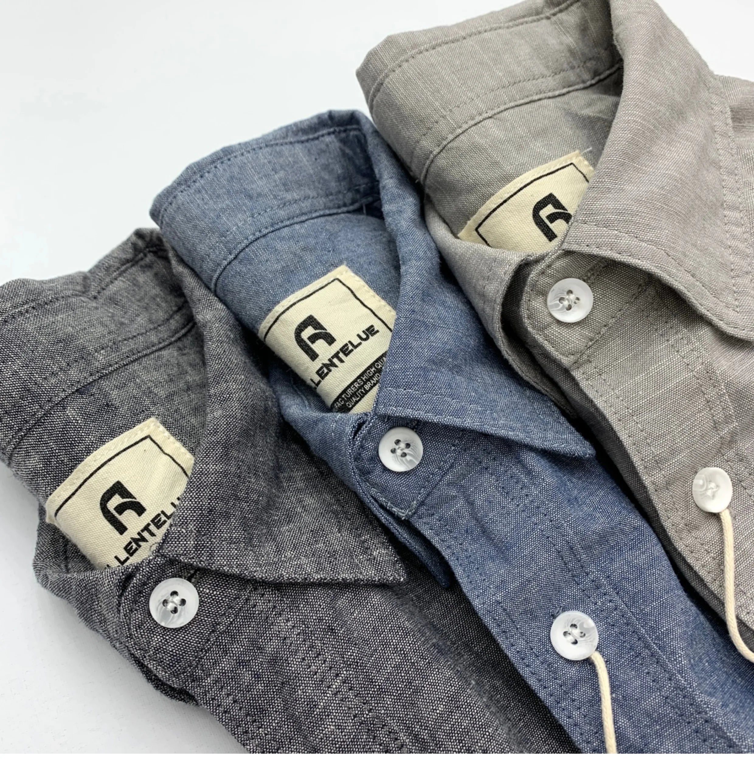 Men’s Shirt Long Sleeve Cotton Casual