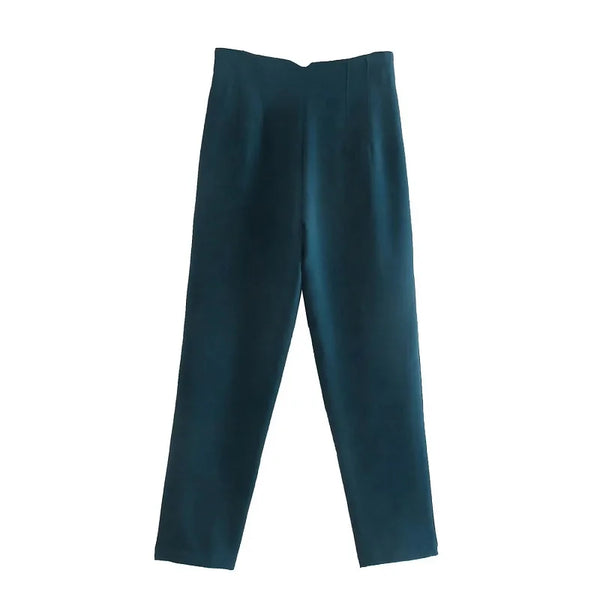 Women’s Trousers High Waist Formal Comfort Fit Stretchy