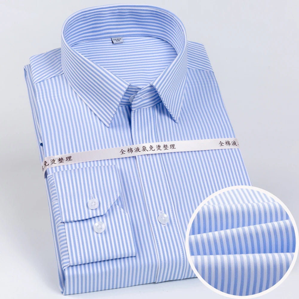 Men’s Shirt Long Sleeve Cotton Casual
