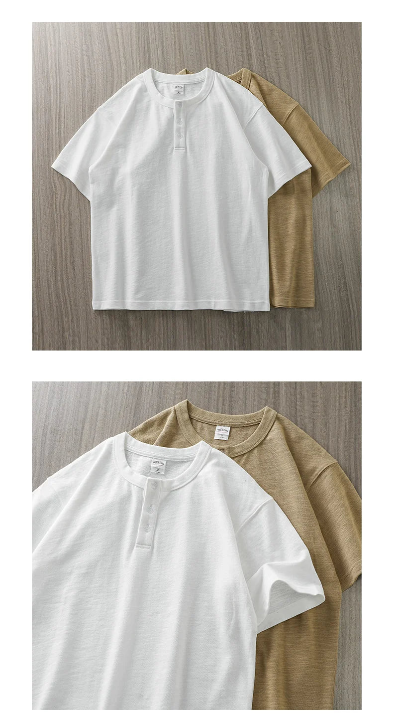 Men’s Shirt Short Sleeve Cotton Summer Casual