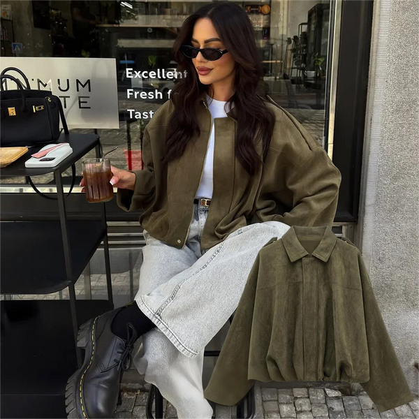 Women’s Jacket Bomber Warm Casual