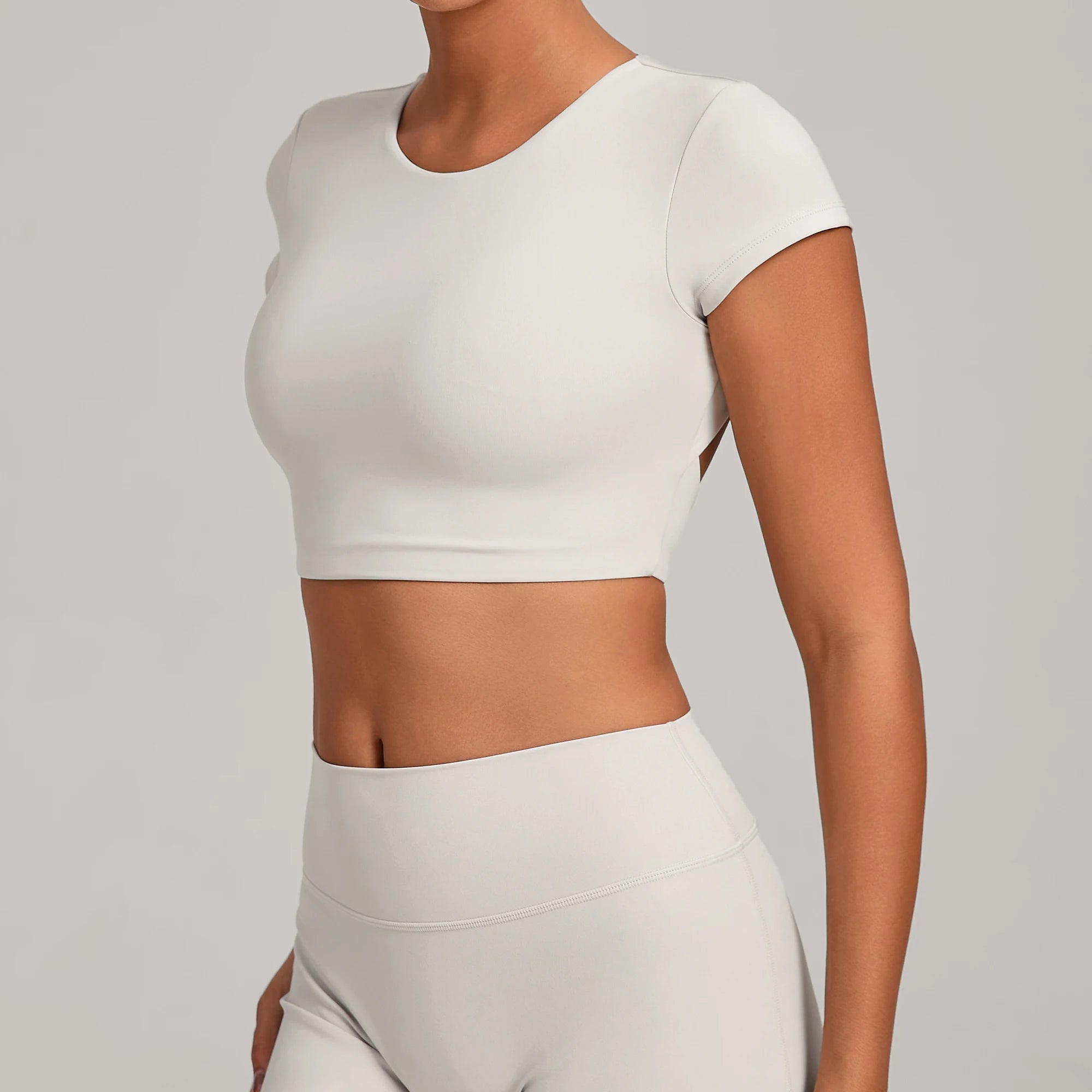 Women’s Gym Top Short Sleeve Breathable Lightweight Athletic