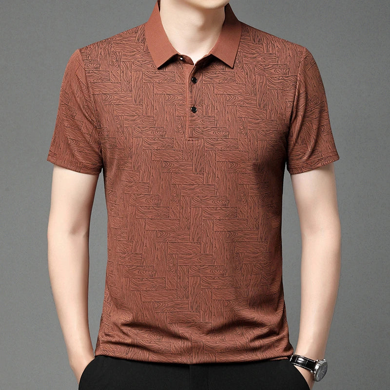 Men’s Polo Shirt Short Sleeve Business Casual Casual Summer Fashion