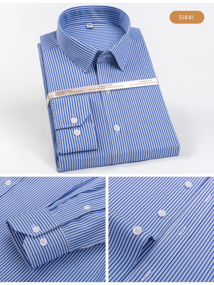 Men’s Shirt Long Sleeve Cotton Formal