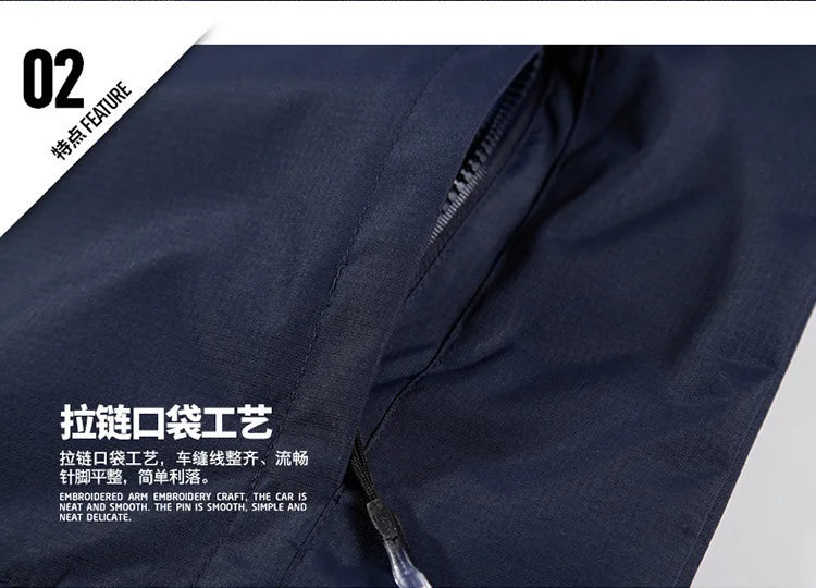 Women’s Jacket Windbreaker Hooded Lightweight Waterproof