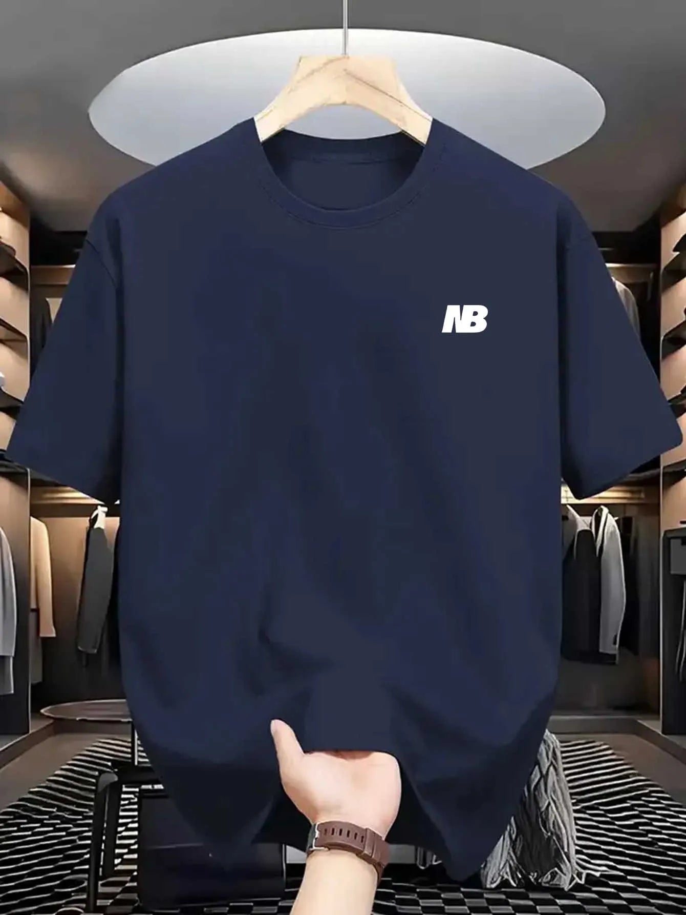 Men’s T-Shirt Casual Athletic Short Sleeve