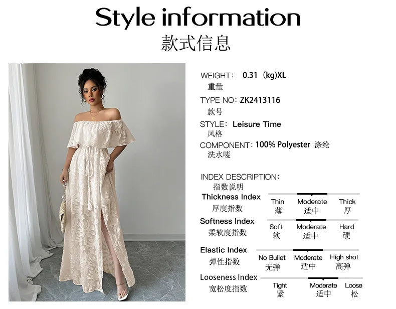Women’s Dress Maxi Summer A-Line Cotton