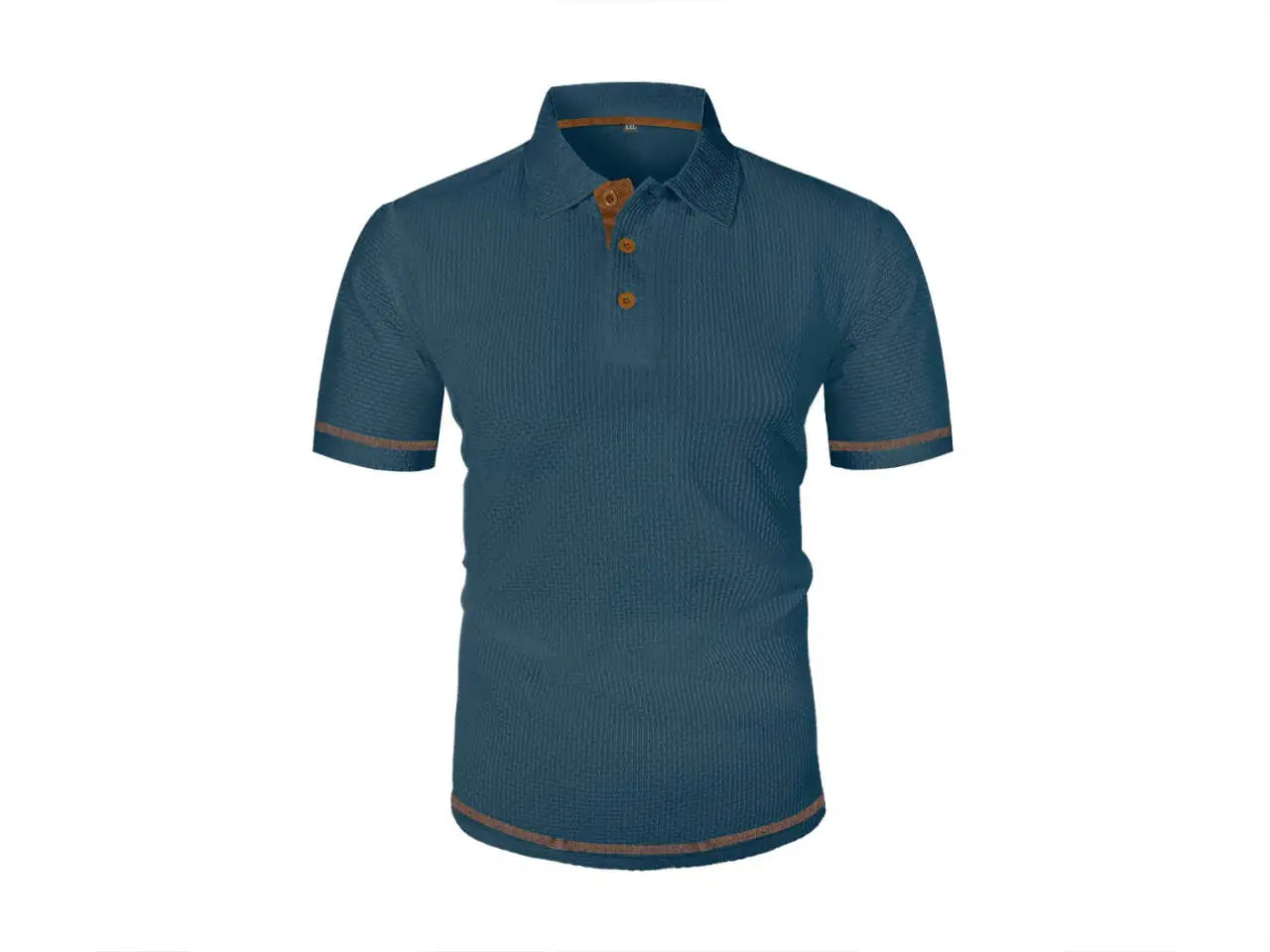Men’s Polo Shirt Short Sleeve Summer Casual