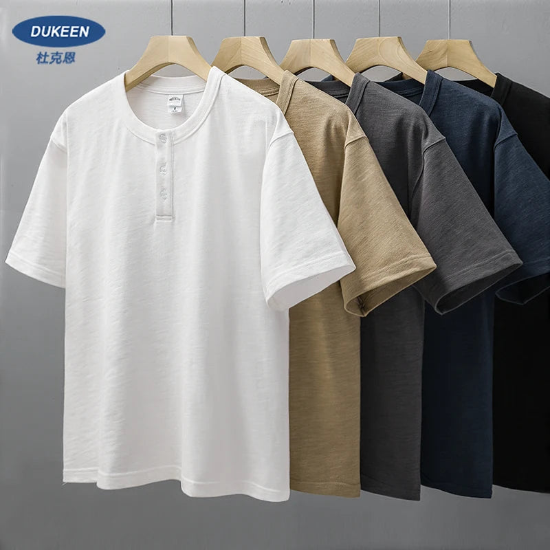 Men’s Shirt Short Sleeve Cotton Summer Casual