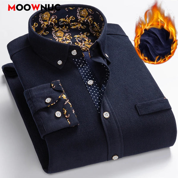 Men’s Shirt Long Sleeve Casual Cotton Comfort Fit