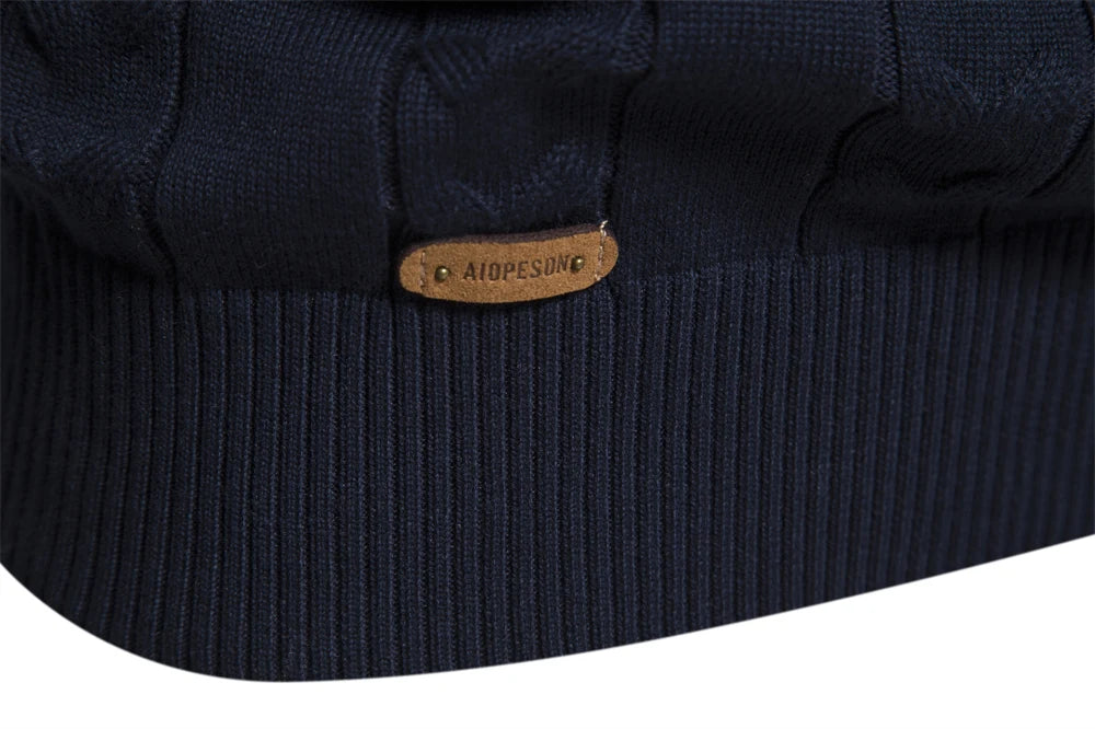 Men’s Sweatshirt Zip-Up Cotton Warm Casual Autumn Winter