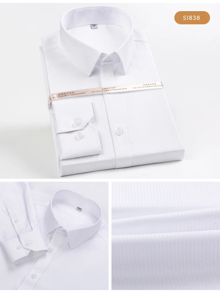 Men’s Shirt Long Sleeve Cotton Formal