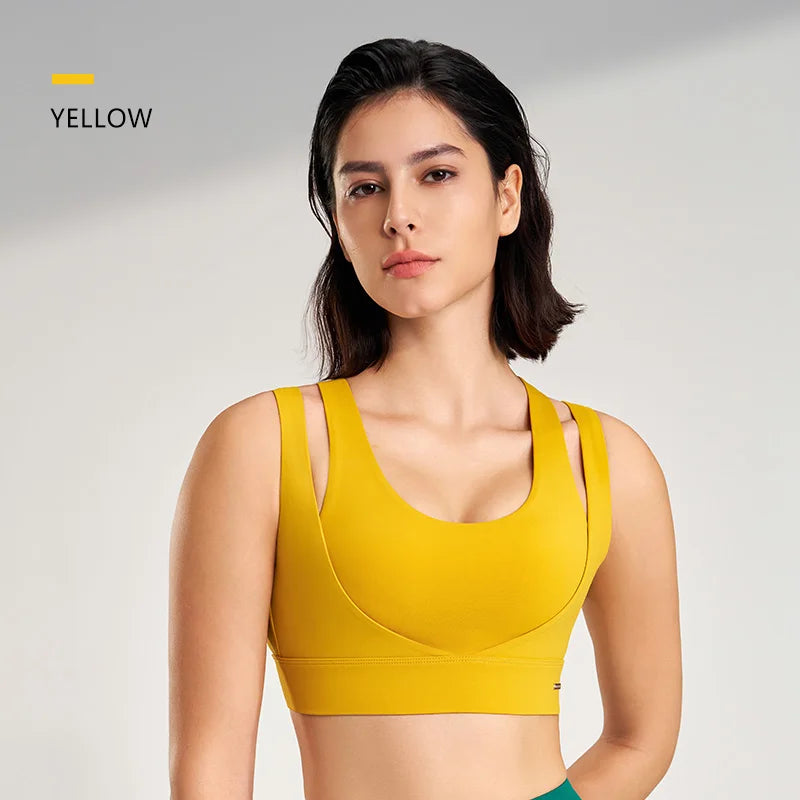 Women’s Sports Bra Stretchy Gym Comfort Supportive