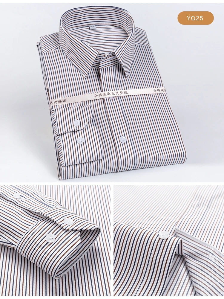 Men’s Shirt Long Sleeve Cotton Casual